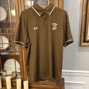 Under Armour Dark Brown Lehigh Polo Shirt